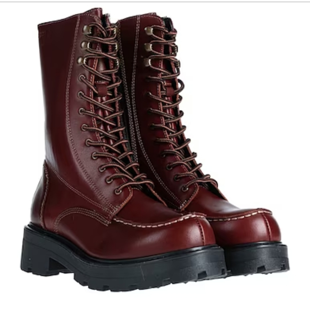 Vagabond cosmo 2.0 combat motorcycle boot